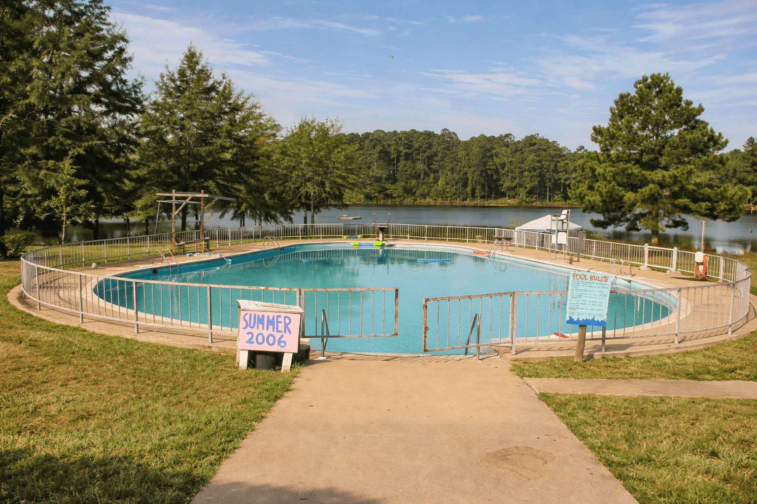 Pool at Camp Bratton-Green