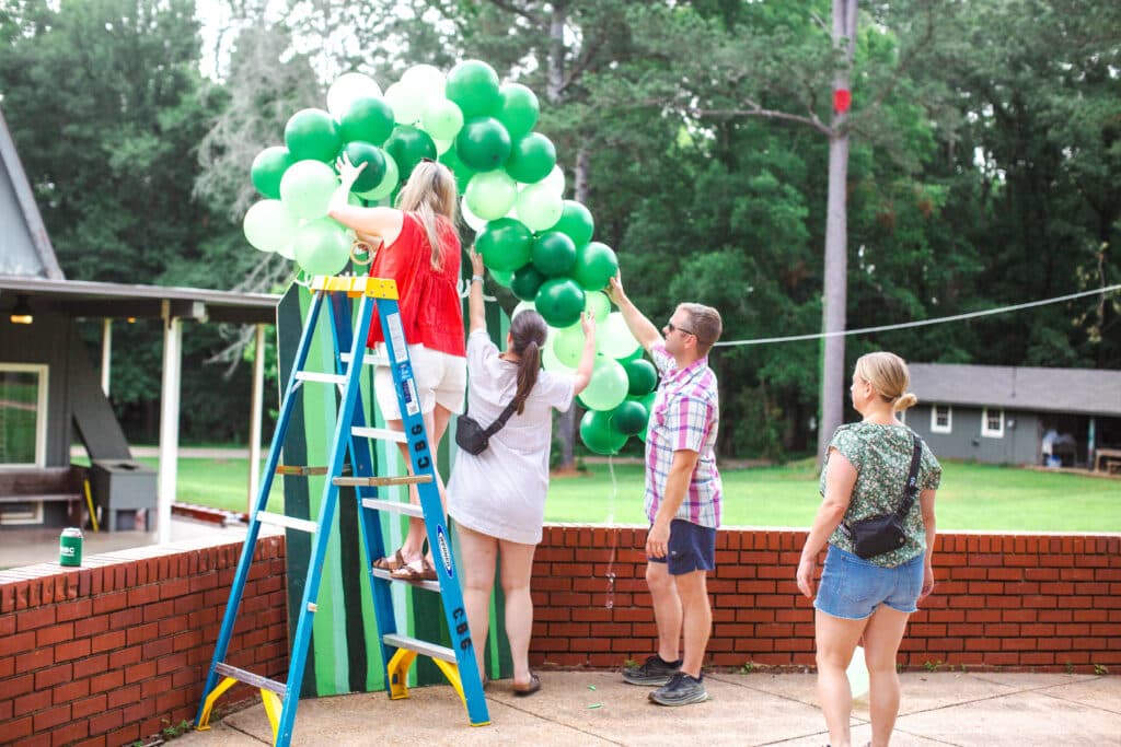 Event coordinators at the Culpepper Cookout